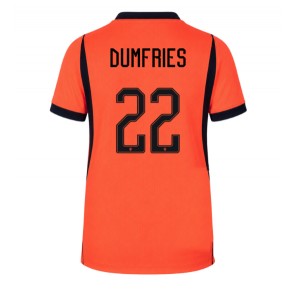 Nizozemska Denzel Dumfries #22 Domaci Dres SP 2026 Kratak Rukavima